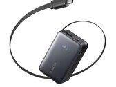 A power bank A1638 beépített kábellel és kijelzővel rendelkezik (Kép forrása: Anker)