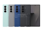 A Galaxy Z Fold7 már négy megjelenési színben látható ezeken a kiszivárgott első féltől származó tokokon keresztül. (Kép forrása: via NieuweMobiel)