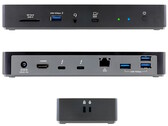 Az Apricorn bemutatja az Aegis Thunderbolt 4 dokkolóállomást 11 porttal, 8K külső monitor támogatással és két Kensington biztonsági résszel. (Kép forrása: Apricorn)