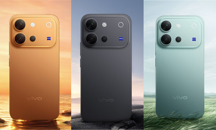 Vivo V8 Sunrise Anthem, Stellar Black és Horizon Blue színekben