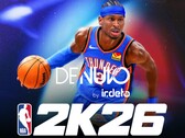 Az NBA 2K26 és a Denuvo bannerje látható