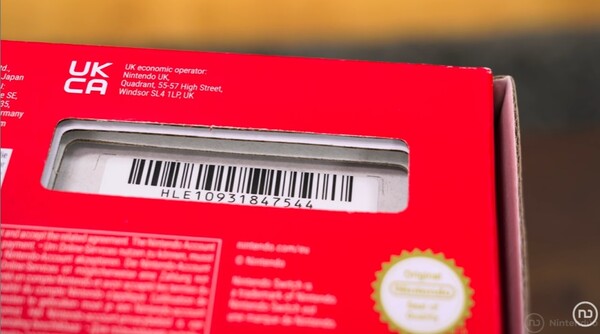 A cserélhető akkumulátorral rendelkező Switch 2 sorozatszáma HLE-vel kezdődik.