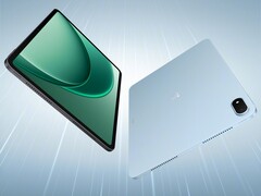 A OnePlus Pad 2 sötétszürke és azúrkék színben lesz kapható. (Kép forrása: OnePlus)