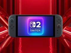 A Switch 2 OLED konzol makettje látható