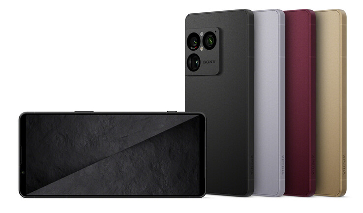 Az Xperia 1 VIII négy színválasztéka és formatervezése