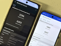 A Pixel 10 Pro XL a Pixel 9 Pro XL mellett, balról jobbra. (Kép forrása: u/HustlersPassion - szerkesztve)