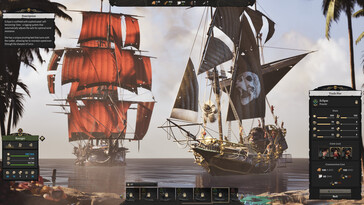 A képen: A Corsair Cove játékmenetéről készült screenshot.