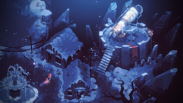 Az Eldest Souls egyik környezetét bemutató kép.