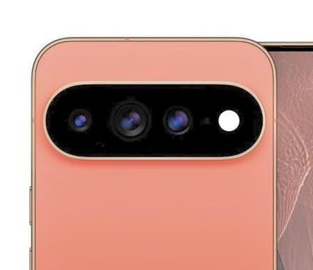 A Pixel 11 Pro-ról kiszivárgott renderkép egy kör alakú teleobjektív-nyílást mutat (a kép a jobb láthatóság érdekében szerkesztve)