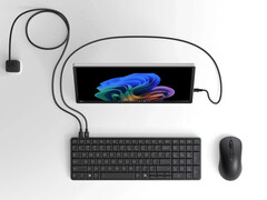 Az EliteBoard G1a súlya 670 g, mérete 358 x 118 x 17 mm.