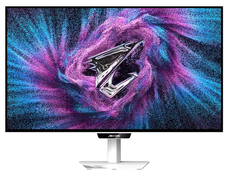 A monitor 27 hüvelykes 4K WOLED panellel rendelkezik, amelynek RGB-csíkos alképpont-elrendezése javítja a szöveg olvashatóságát.
