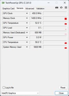GPU-Z: Intel Arc Graphics 4-magos