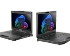 Az AMD modell 15,6 hüvelykes képernyővel rendelkezik, míg az Intel modell valamivel kisebb, 13,3 hüvelykes kijelzővel. (Kép forrása: Getac)