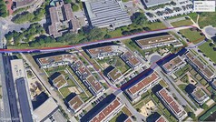 GNSS-mérés: Útvonalak