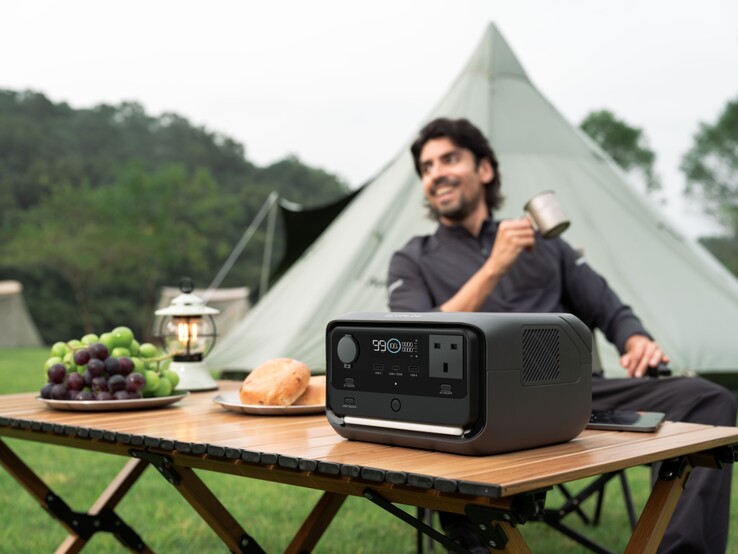 Az EcoFlow River 3 Plus 286 Wh LiFePO4 akkumulátorral büszkélkedhet (Kép forrása: EcoFlow)