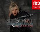 Final Fantasy 7 Rebirth Switch 2 banner látható