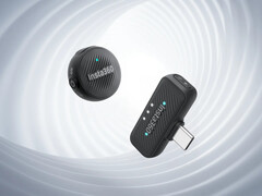 Az Insta360 Mic Air közvetlenül csatlakoztatható bizonyos Insta360 kamerákhoz. (Kép forrása: Insta360)