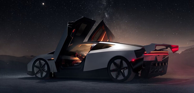 A Tesla Roadster EV könnyű szénszálból, magnéziumból és titánból készül.