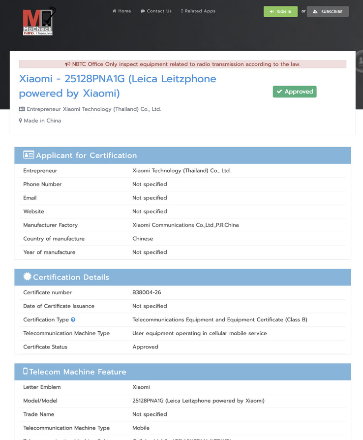 (Kép forrása: NBTC)