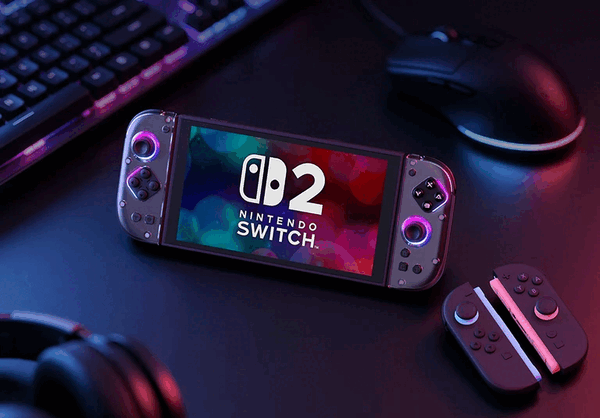 Az Abxylute Joy-Con 2 cserealkatrésze RGB-világítással rendelkezik.