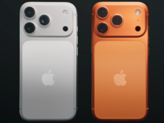 A kozmikus narancssárga a Apple iPhone 17 Pro telefonok új, jellegzetes színe ebben a generációban. (Kép forrása: Apple a YouTube-on, szerkesztve)