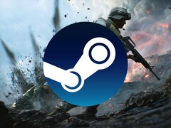 Battlefield 2042 banner a Steam logóval (Kép forrása: Steam szerkesztéssel)