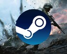 Battlefield 2042 banner a Steam logóval (Kép forrása: Steam szerkesztéssel)