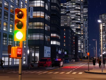 Cities Skylines 2 utcai nézet (Kép forrása: Steam)