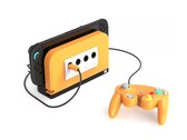 A Retro Fighters BattleDock fűszeres narancssárga előlappal. (Kép forrása: Retro Fighters/Kickstarter)