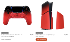 A borító még megrendelhető, a kontroller már elfogyott Németországban (Kép forrása: Screenshot/Playstation Direct)