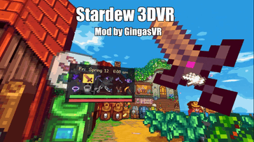 A képen: Játékmenet-képernyőkép a Stardew 3DVR-ből.