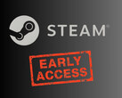 Banner a Steam logóval és korai hozzáférés bélyegzővel (Kép forrása: Steam szerkesztéssel)