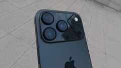 Egy iPhone 17 Pro a természetben. (Kép forrása: Digital Chat Station via Weibo)