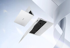 A Rimbook L1 Plus-t egy AMD Rembrandt APU hajtja. A képen: a laptop kialakítását bemutató promóciós kép.