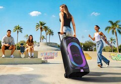 A Samsung Sound Tower 240 wattos és 18 órás akkumulátor-üzemidővel rendelkezik (Kép forrása: Samsung)