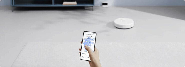 A Xiaomi S40C robotporszívó (a képen) a Xiaomi Home alkalmazáson keresztül vezérelhető. (Kép forrása: Xiaomi)