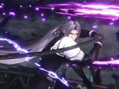 Sephiroth akcióban a Final Fantasy VII: Ever Crisis című játékban.