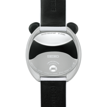 A Seiko power design project panda kronográf fehér színben