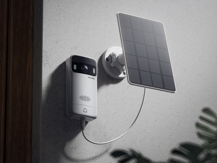 A SwitchBot Smart Video Doorbell napelemmel is tölthető (Kép forrása: SwitchBot)