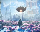 Egy űrhajót ábrázoló kép a No Man's Sky-ban.