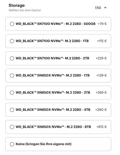 Frameworks SSD árak tegnapig