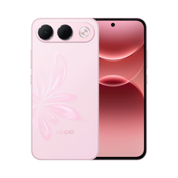 Az Oppo A7 Pro „Bloom Pink” színben.