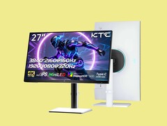 A KTC M27P6S gamer monitor 4K-s IPS-panellel, 160 Hz-es képfrissítési frekvenciával és 2 304 dimmelhető zónával büszkélkedhet.