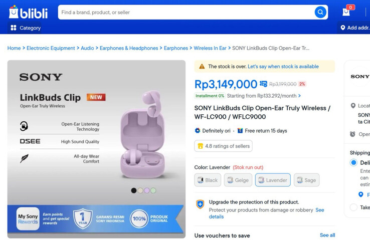 (Kép forrása: Blibli via The Walkman Blog)