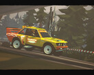 a #Drive Rally egy bájos rally versenyjáték, egyedi látványvilággal és meglepően sok tartalommal. (Kép forrása: Steam)