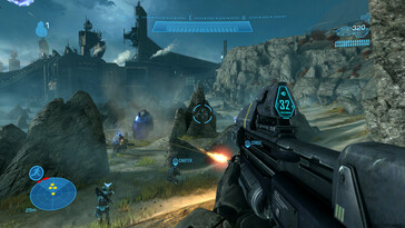 A képen: A Halo: The Master Chief Collection (Halo Reach) játékmenetéről készült screenshot.