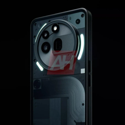 Nothing Phone (3a) Pro design (kép forrása: Android Headlines)