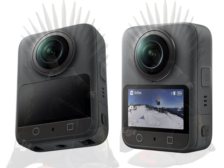 A DJI Osmo 360 kikapcsolt és bekapcsolt kijelzővel. (Kép forrása: Igor Bogdanov)
