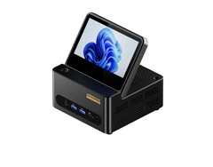 Az Aoostar G-Flip mini PC már Intel Meteor Lake-H CPU-kkal is kapható. (Kép forrása: Aoostar)