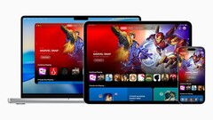 A felhasználók 2025 júliusában kaphatnak ízelítőt a képen látható új Games alkalmazásból (Kép forrása: Apple)